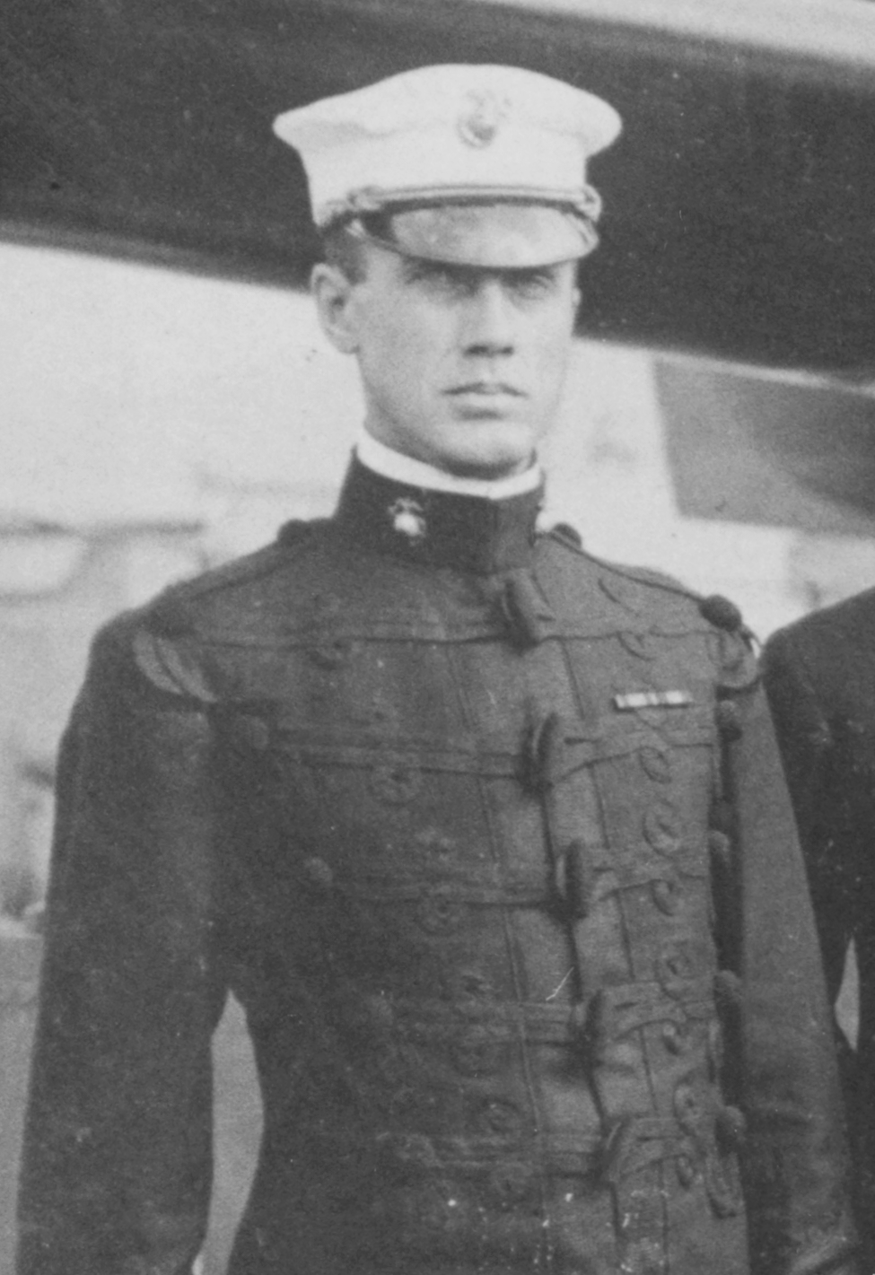 George Cyrus Thorpe a bordo do USS Tennessee, por volta de 1909